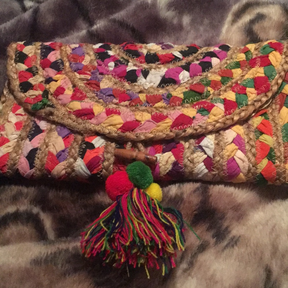Beautiful handmade clutch
